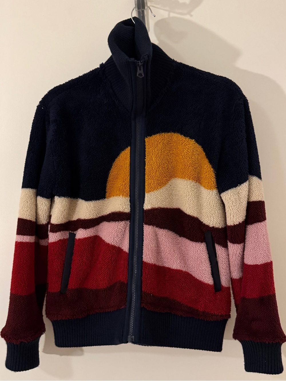 Faherty Mountain Sunset full zip fleece XS